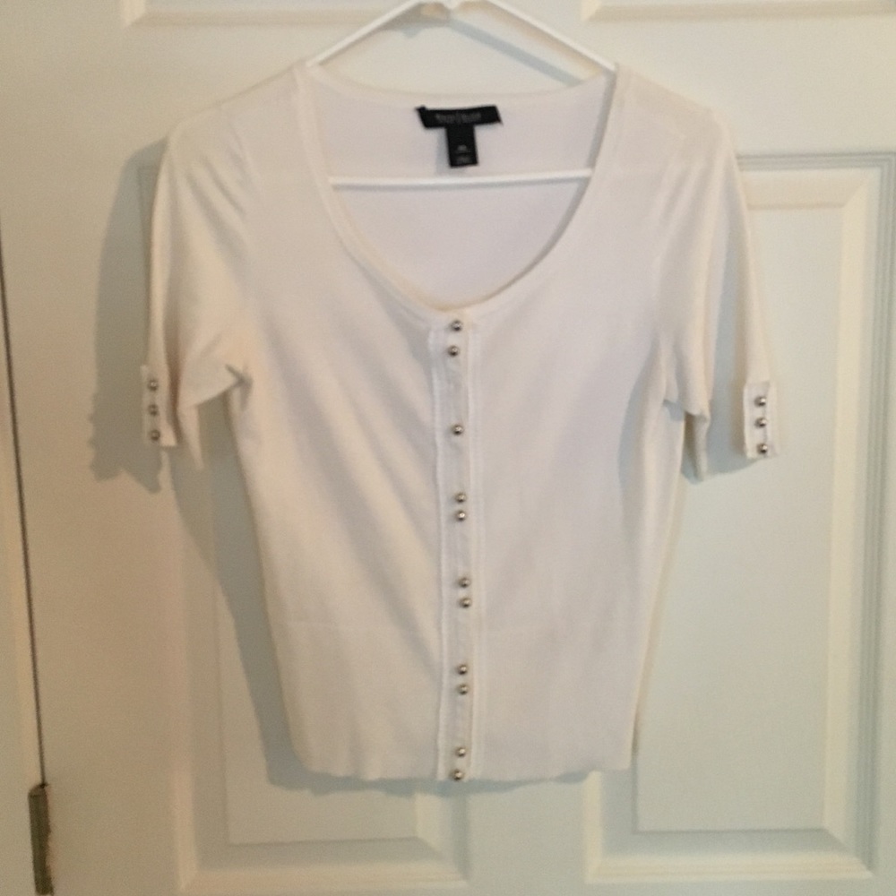 White Cardigan
